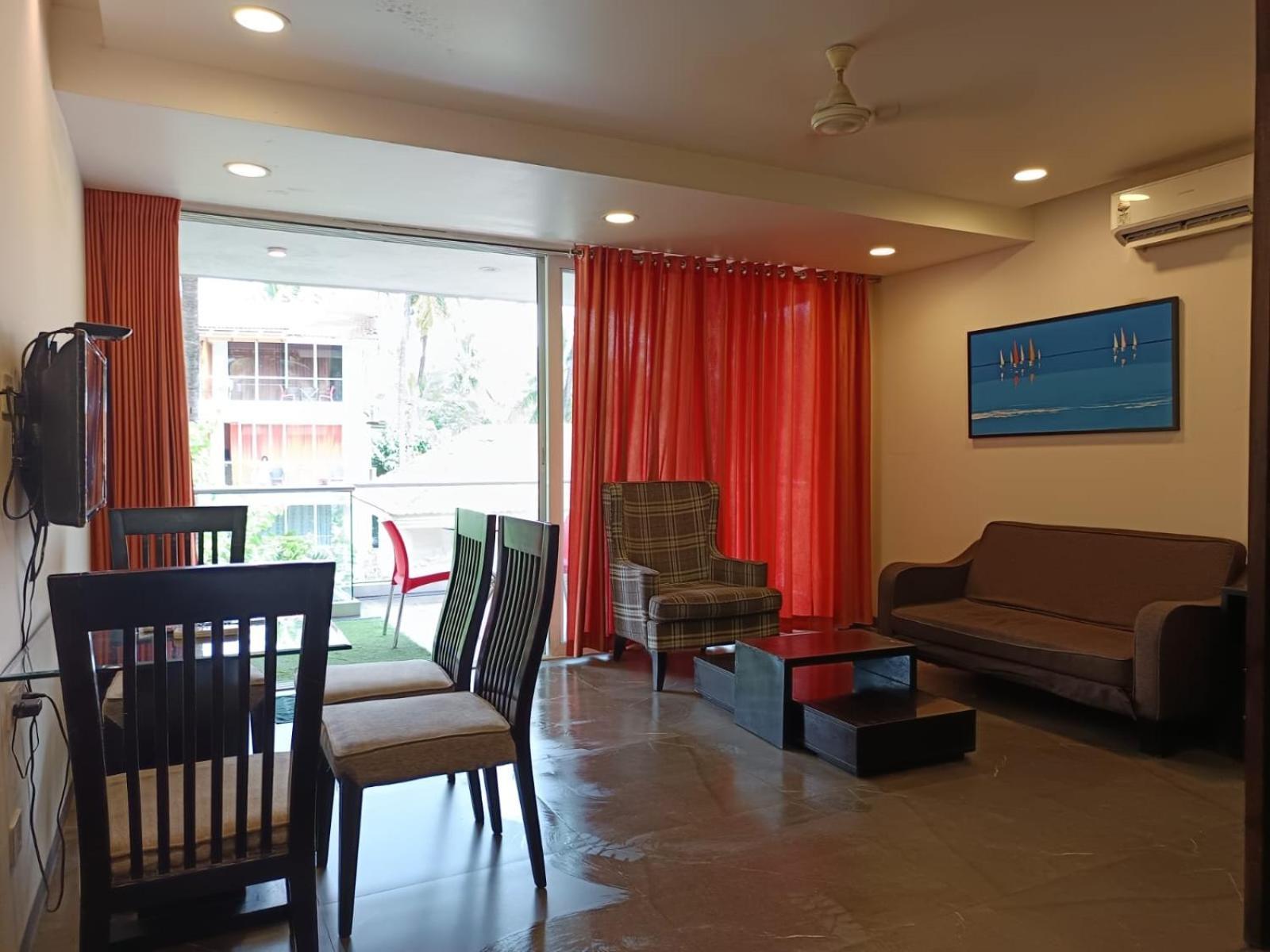 The Eternal Wave By Krish Retreat Apartment Calangute Bagian luar foto